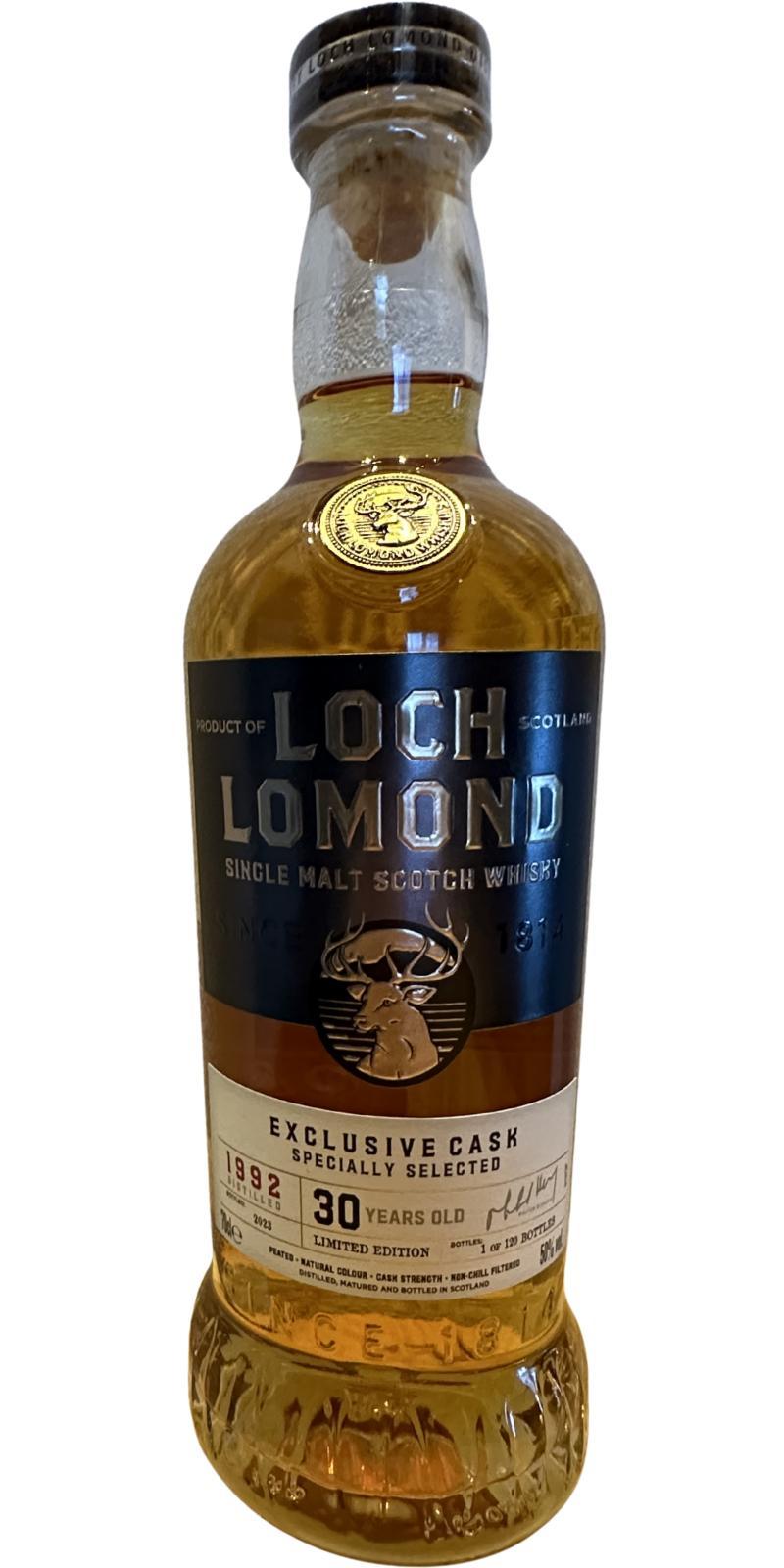 Loch Lomond 1992 Exclusive Cask