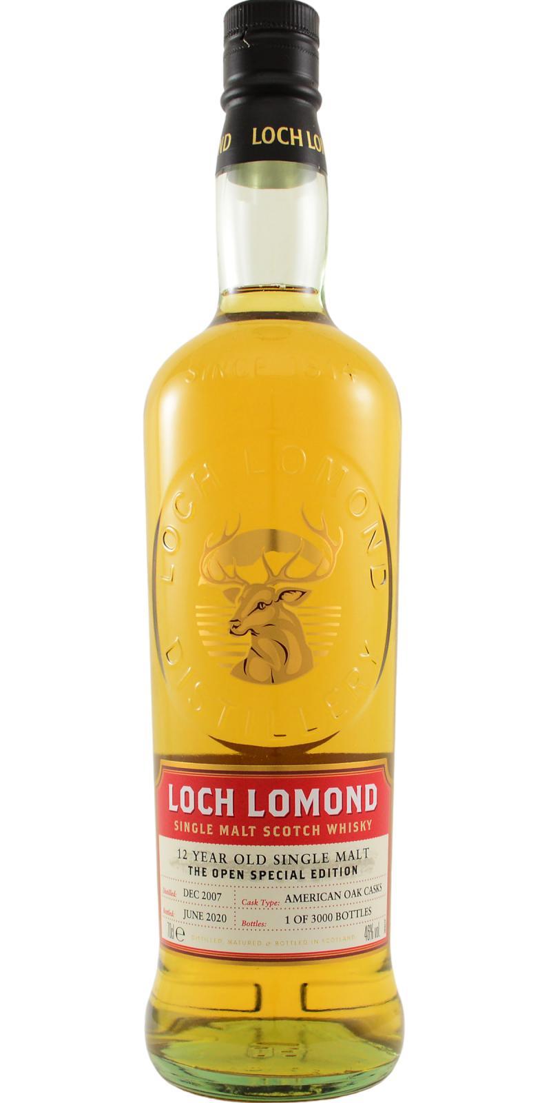 Loch Lomond 2007 The Open Special Edition