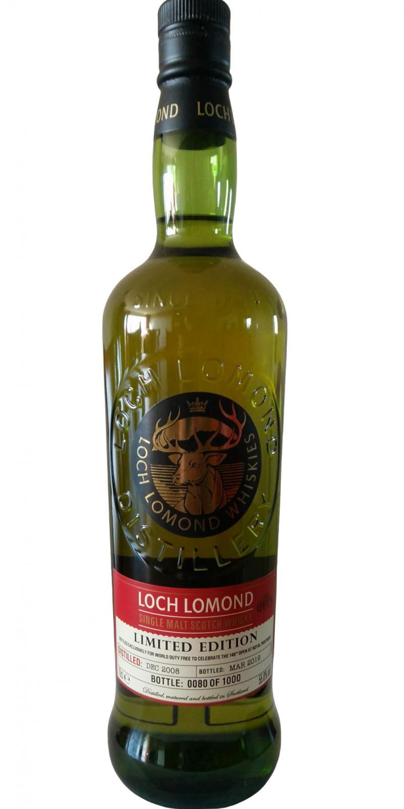 Loch Lomond 2008 Limited Edition