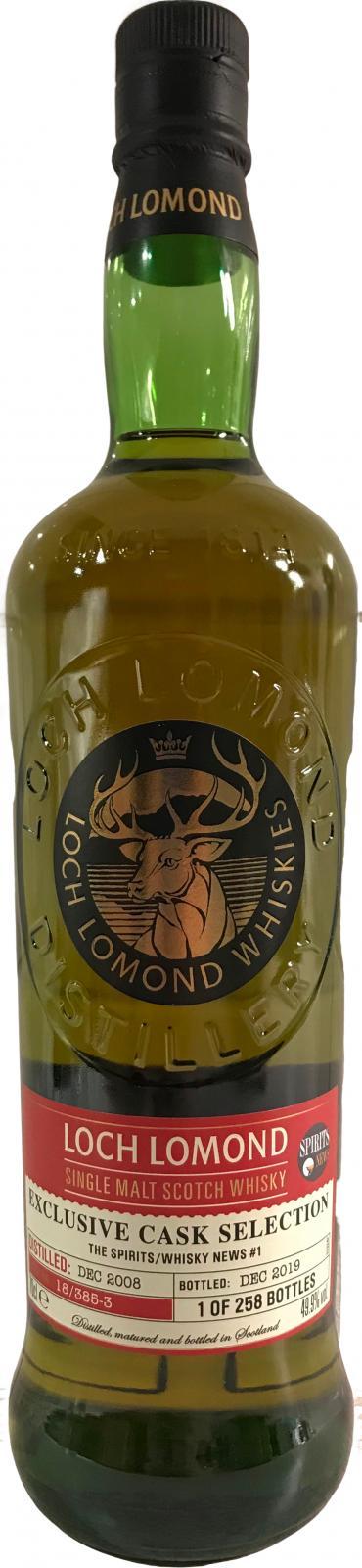 Loch Lomond 2008 Exclusive Cask Selection