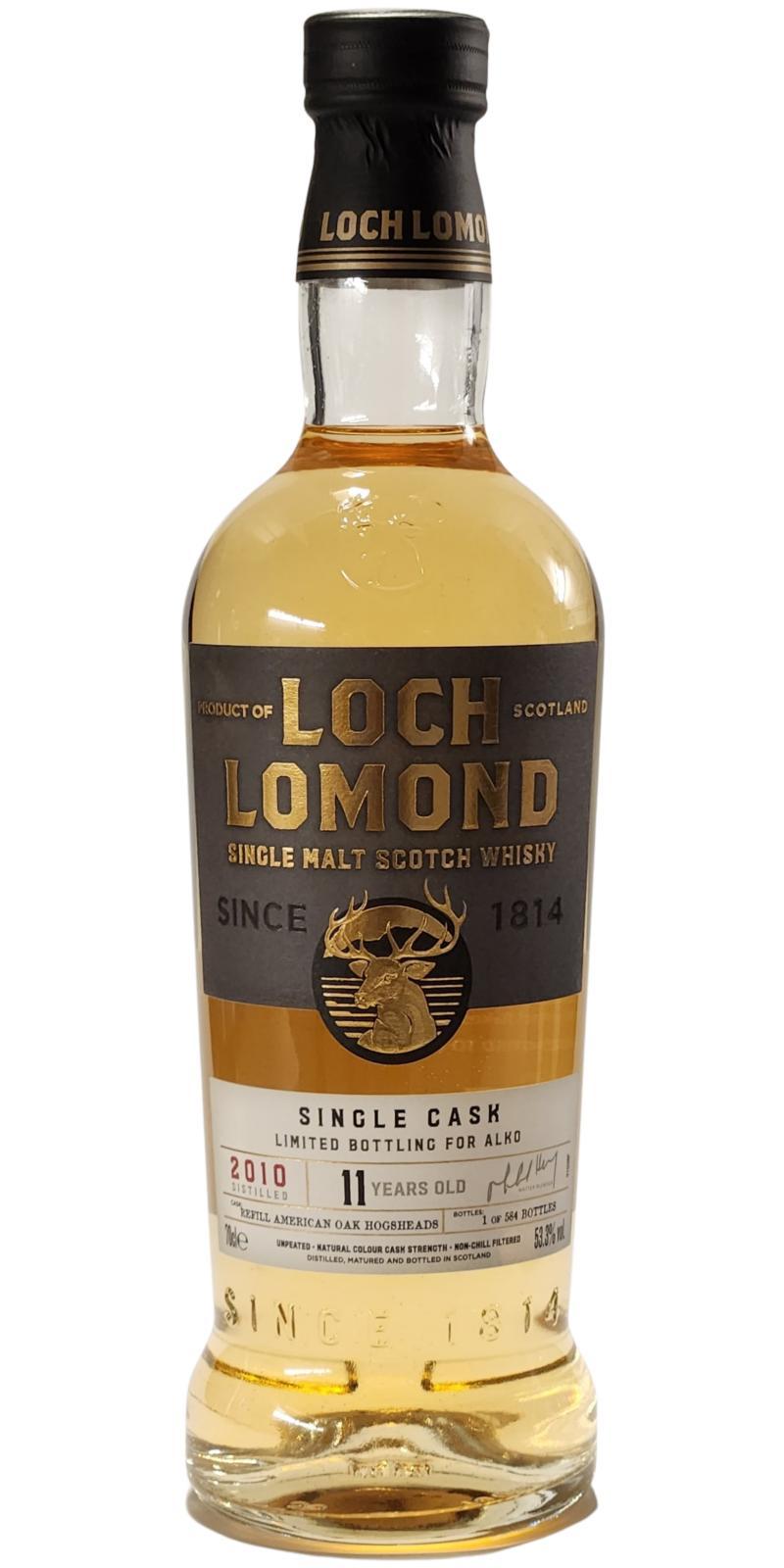 Loch Lomond 2010 Single Cask