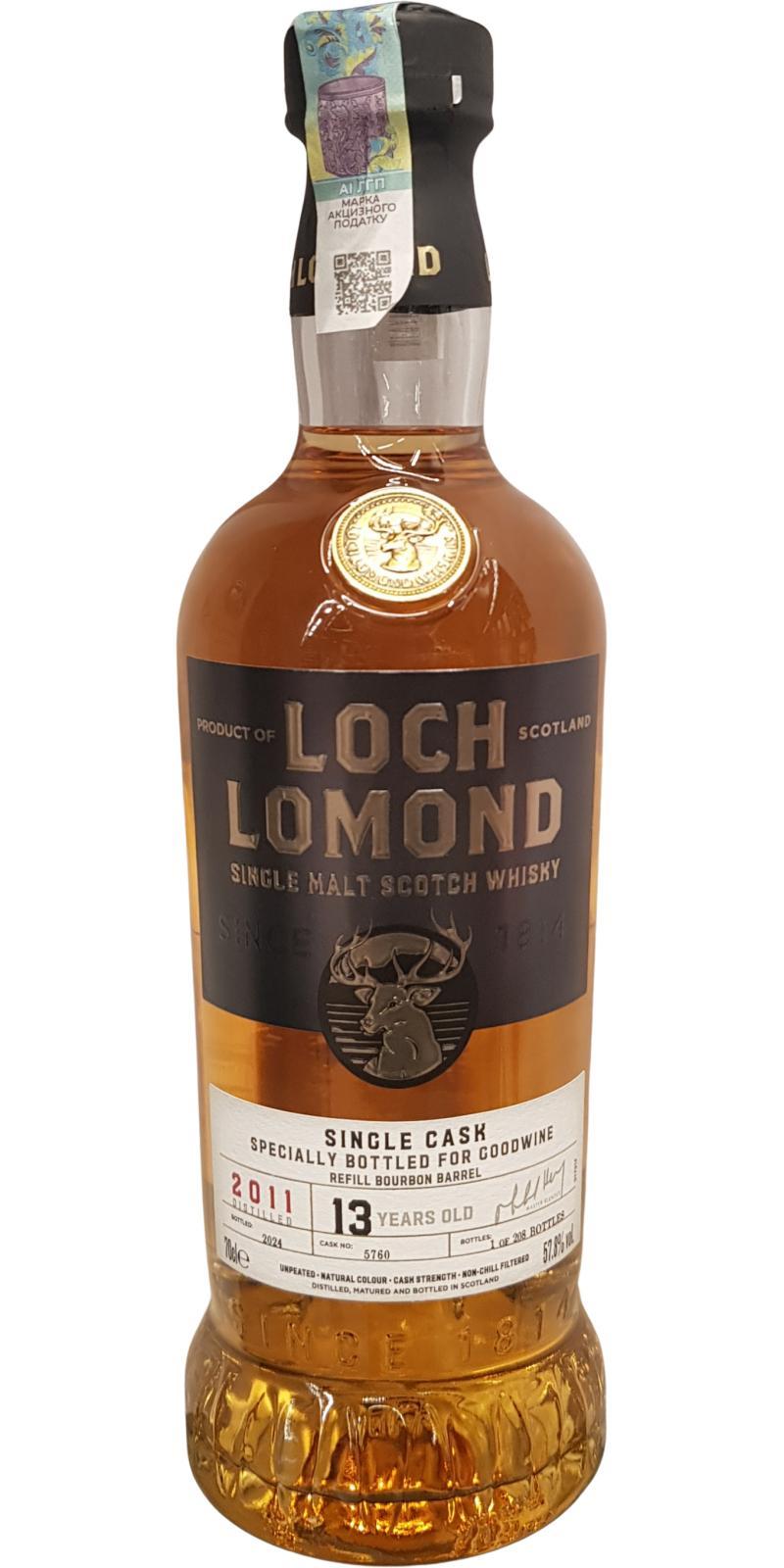 Loch Lomond 2011 Single Cask