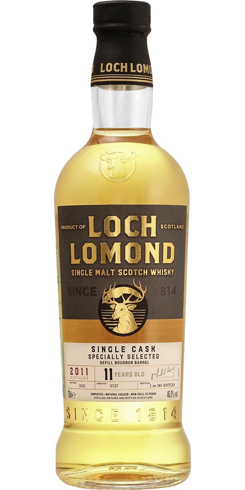 Loch Lomond 2011 Single Cask Specially Selected