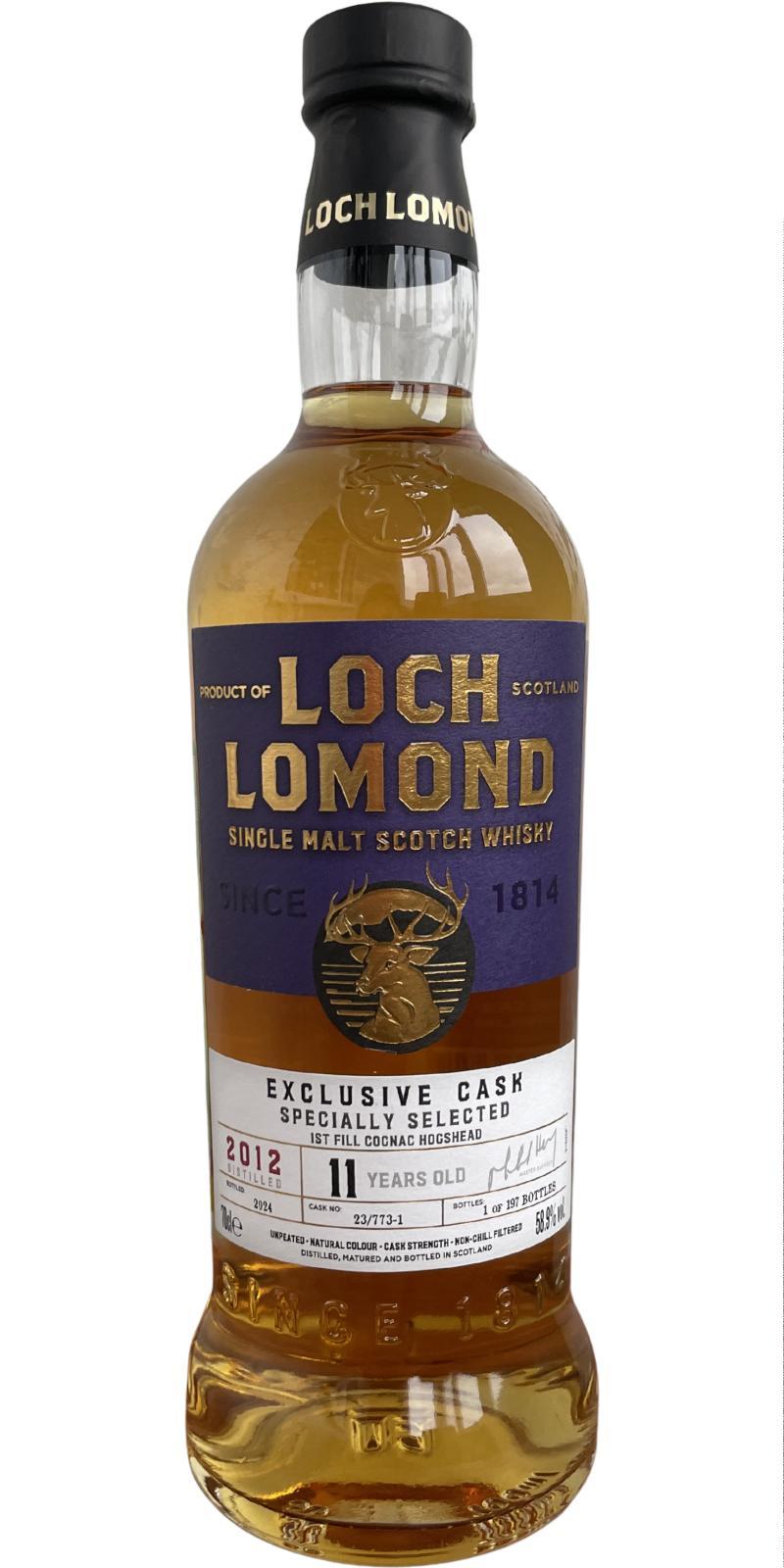 Loch Lomond 2012 Exclusive Cask