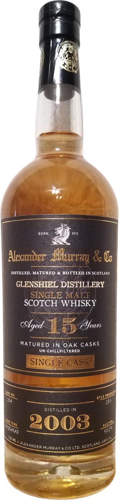 Glenshiel 2003 AMC Single Cask