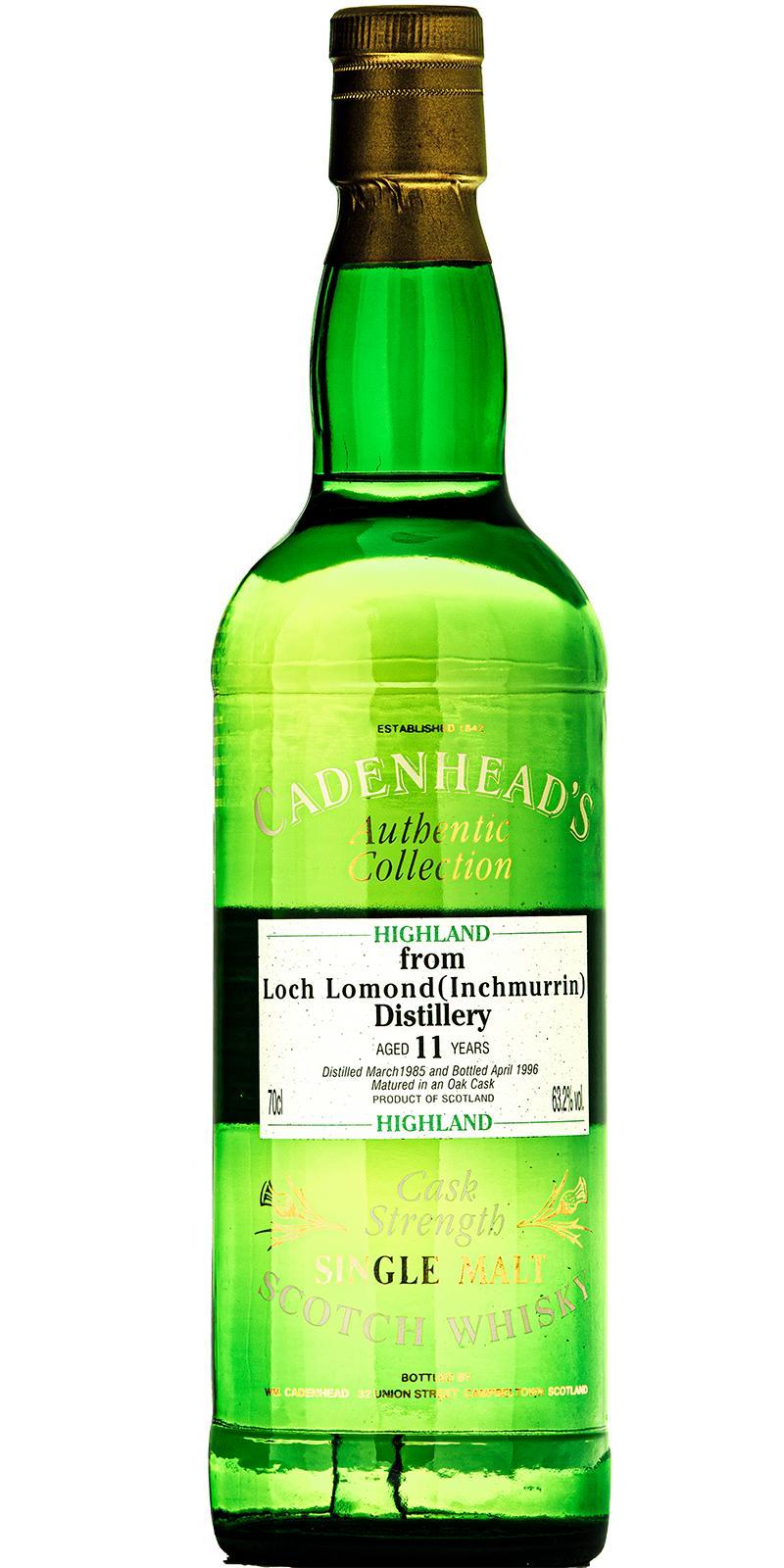 Inchmurrin 1985 CA Authentic Collection