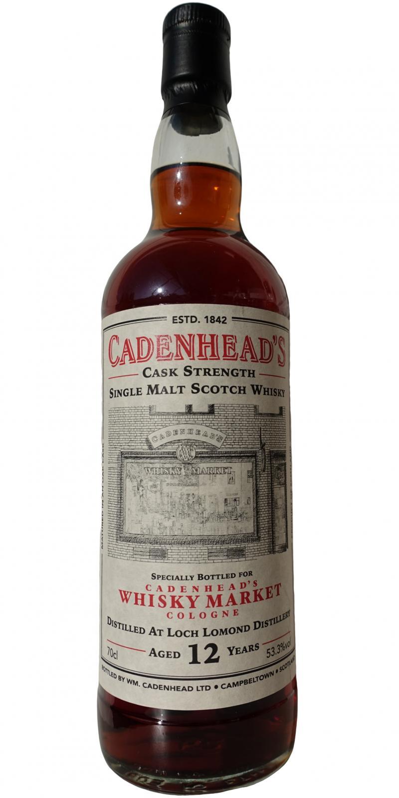 Loch Lomond 2007 CA Cadenhead's Whisky Market Cologne