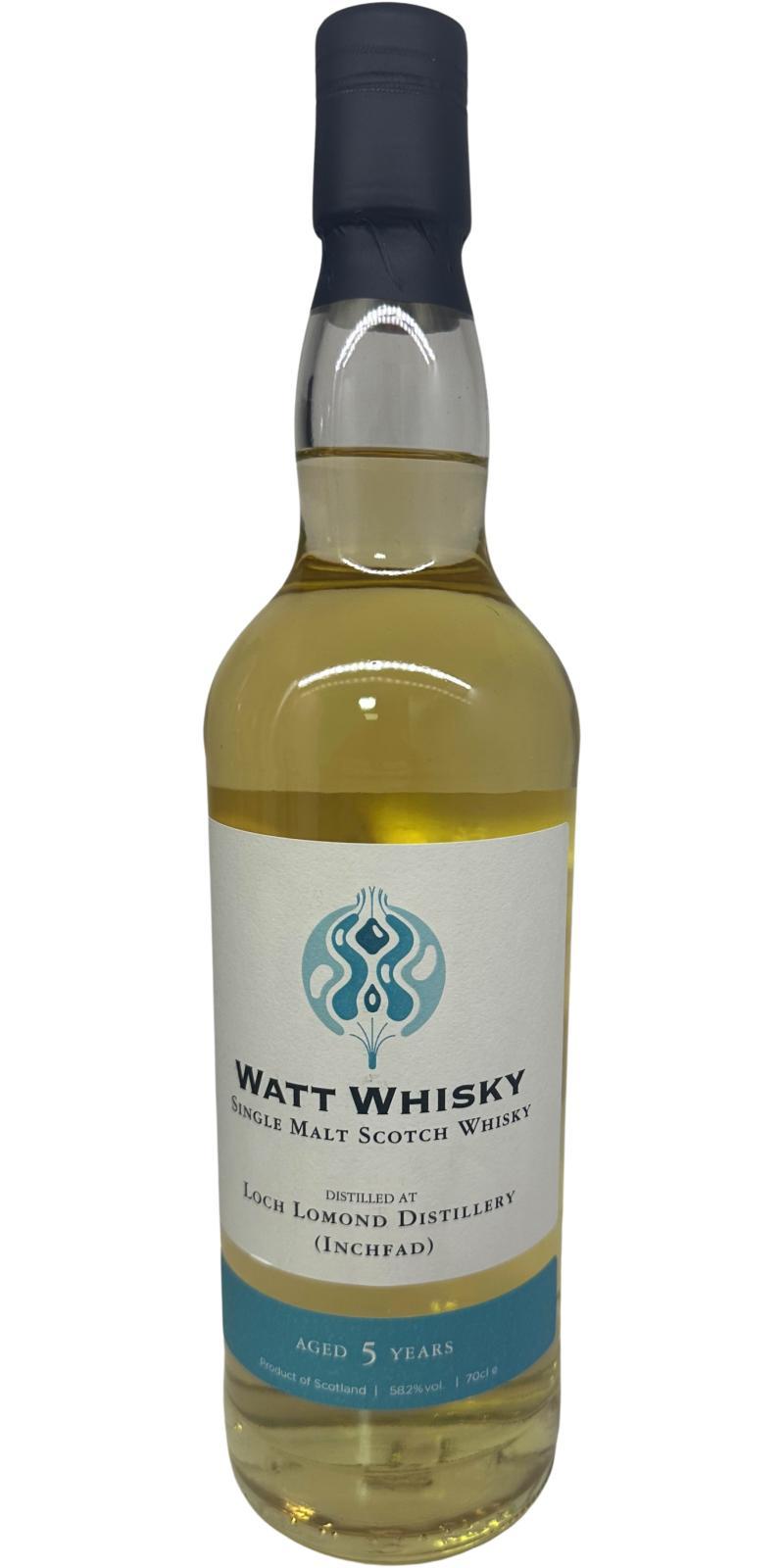 Inchfad 2017 CWCL Watt Whisky
