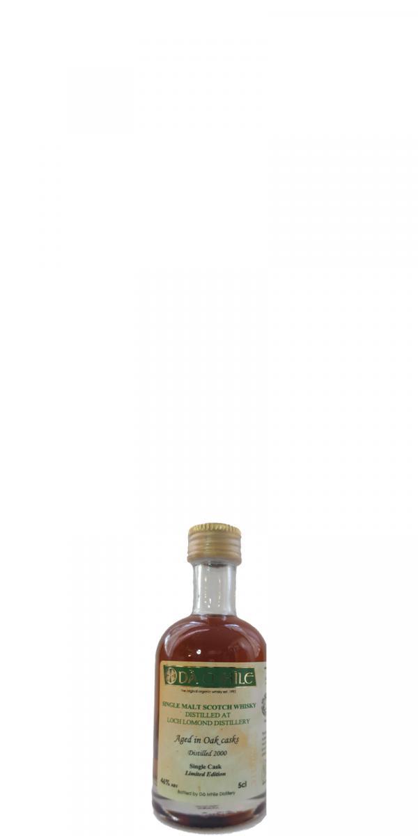 Loch Lomond 2000 DMD Organic Single Grain - Miniature