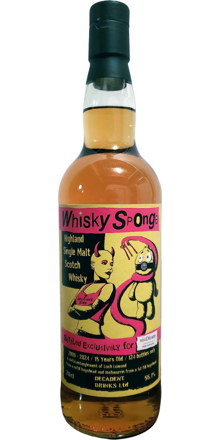 Loch Lomond 2009 DeDr Whisky Sponge