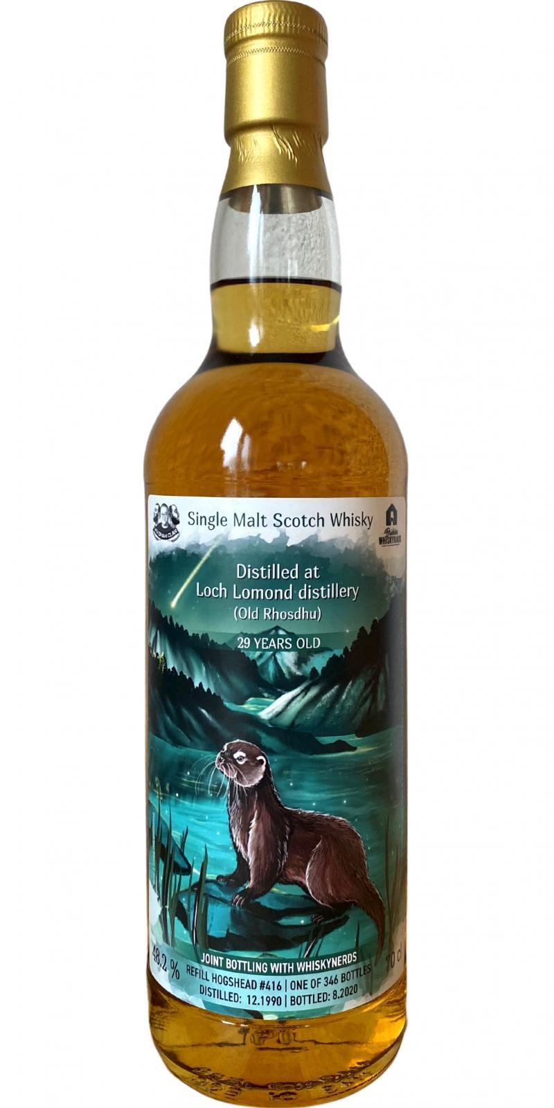 Old Rhosdhu 1990 DRFS Joint Bottling with WhiskyNerds