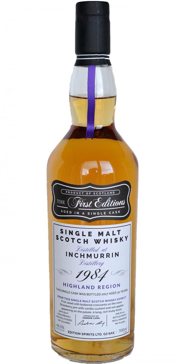 Inchmurrin 1984 ED The First Editions