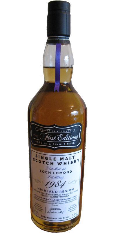 Loch Lomond 1984 ED The First Editions