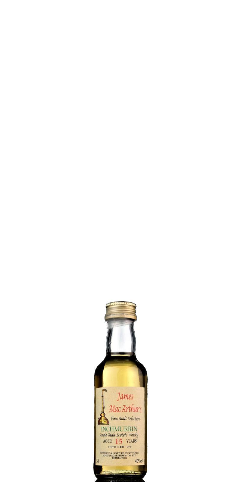 Inchmurrin 1975 JM Fine Malt Selection - Miniature