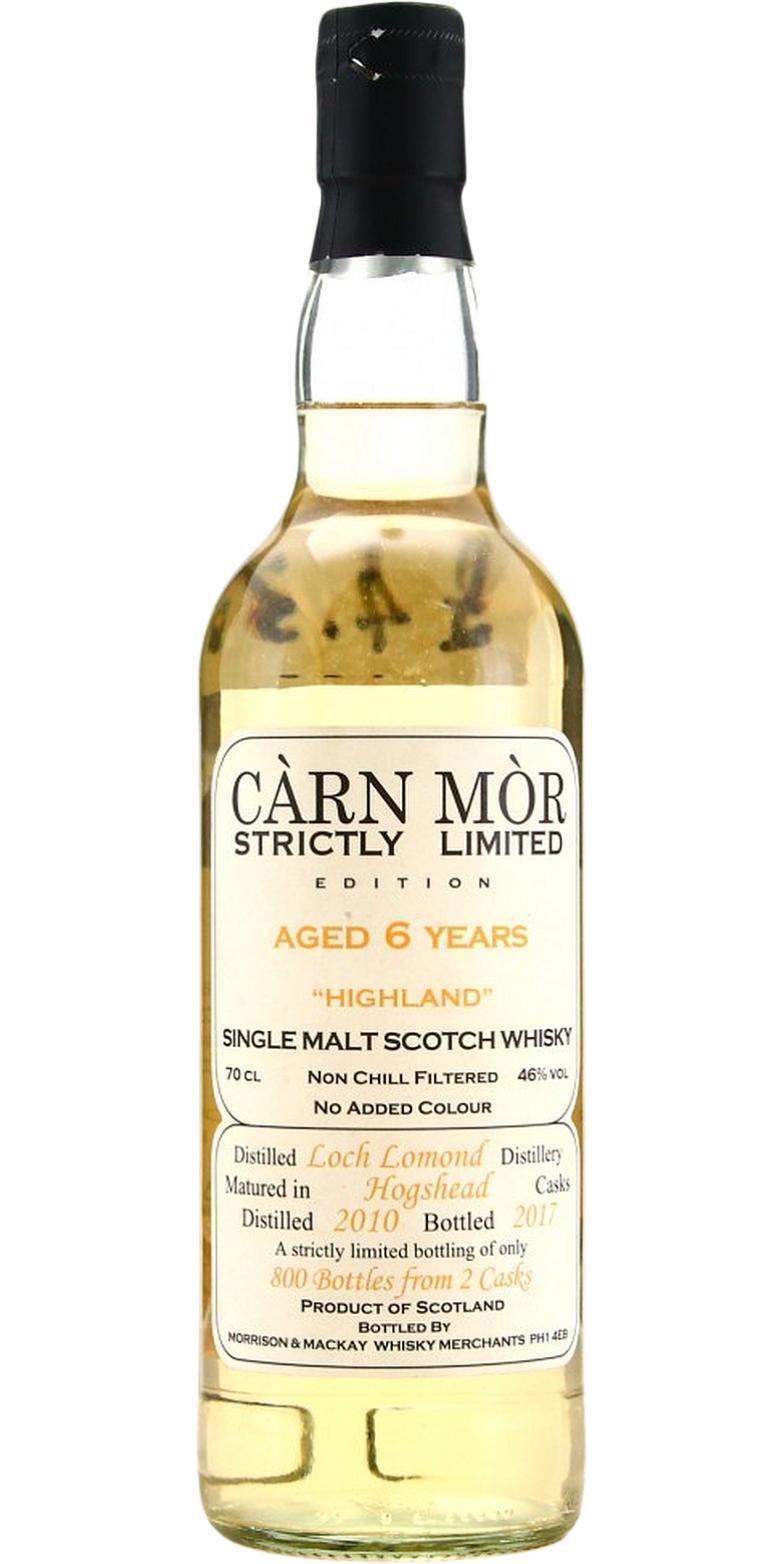 Loch Lomond 2010 MMcK Càrn Mòr - Strictly Limited Edition