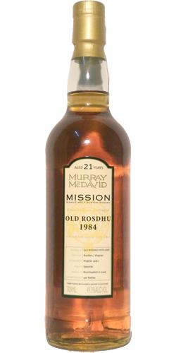 Old Rhosdhu 1984 MM Mission Gold