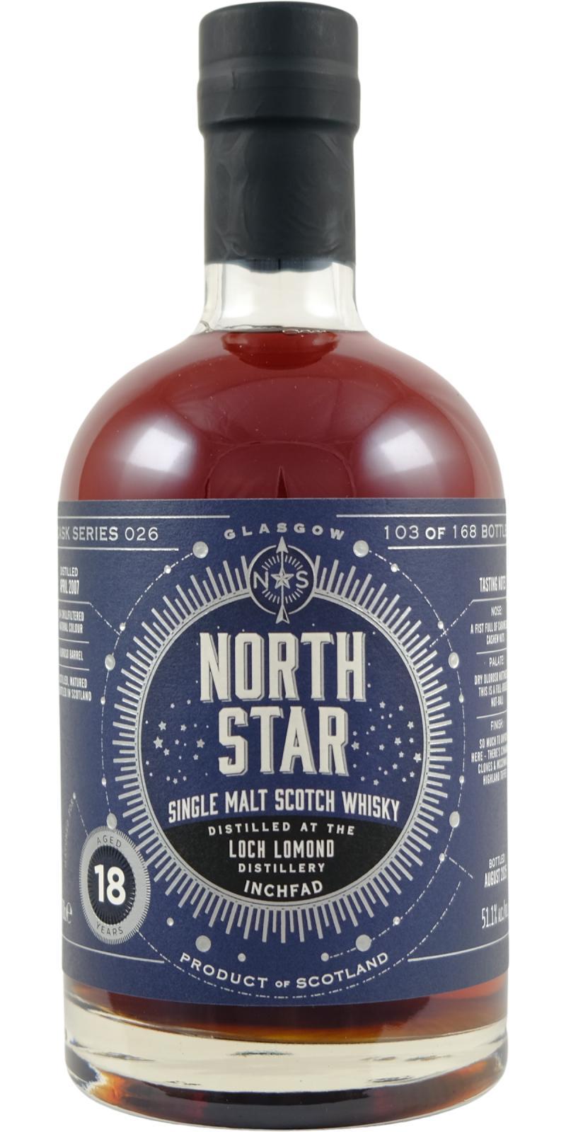 Inchfad 2007 NSS Cask Series 026