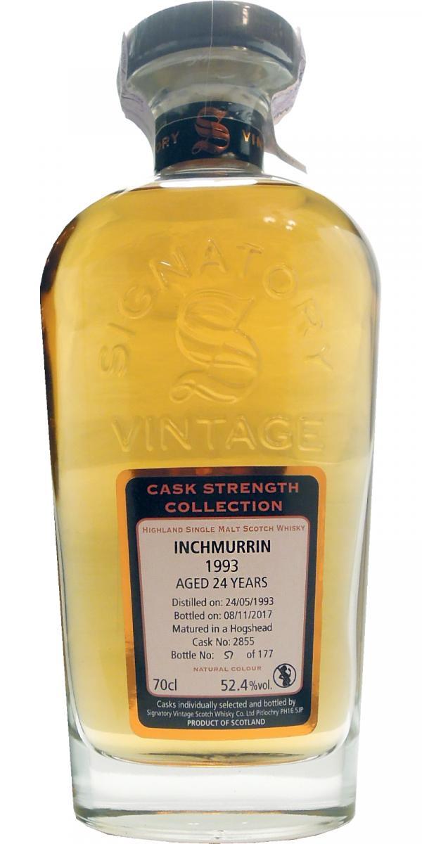 Inchmurrin 1993 SV Cask Strength Collection