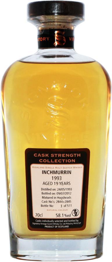 Inchmurrin 1993 SV Cask Strength Collection