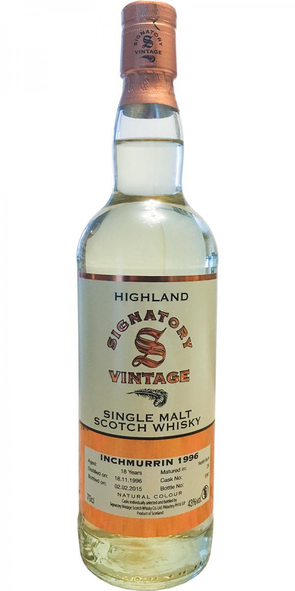 Inchmurrin 1996 SV Vintage Collection