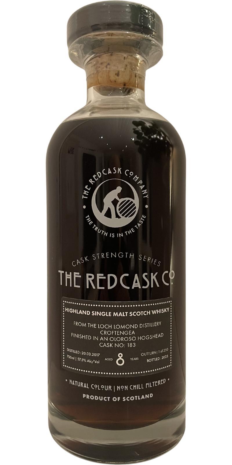 Croftengea 2017 TRCC Cask Strength series