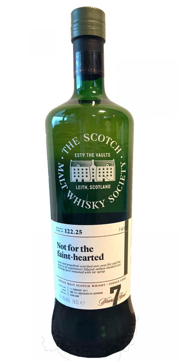 Croftengea 2011 SMWS 122.25 Not for the faint-hearted