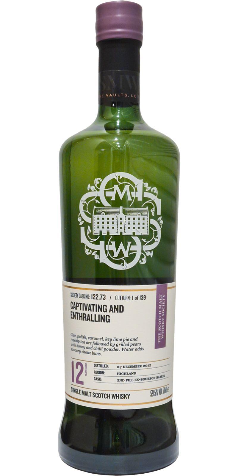 Croftengea 2012 SMWS 122.73 Captivating and enthralling