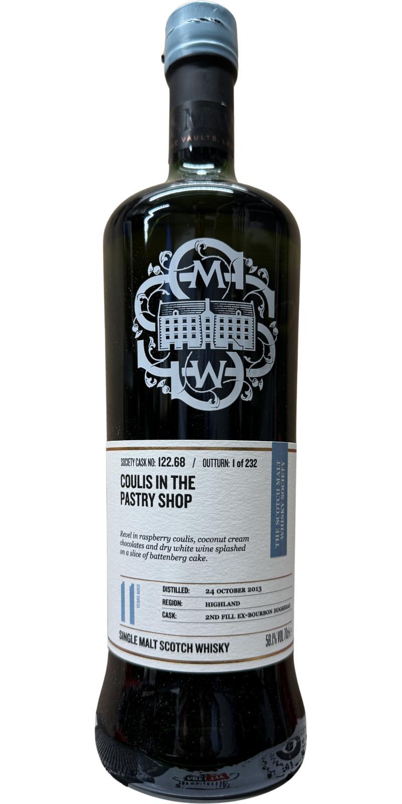 Croftengea 2013 SMWS 122.68 Coulis in the pastry shop