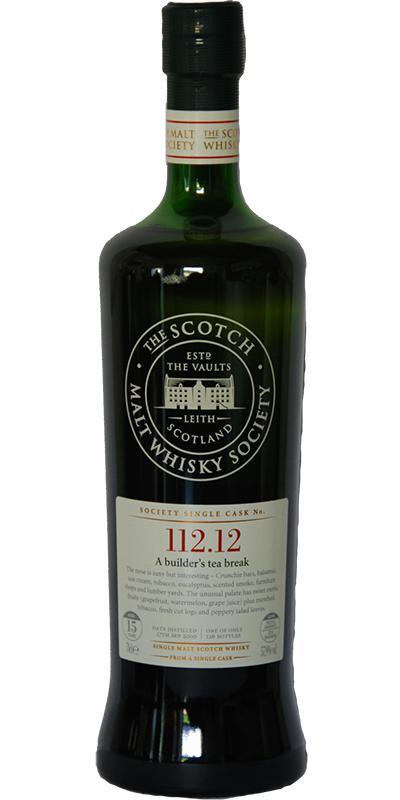 Inchmurrin 2000 SMWS 112.12 A builder's tea break
