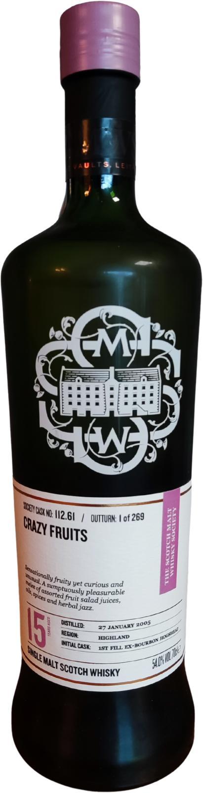 Inchmurrin 2005 SMWS 112.61 Crazy fruits