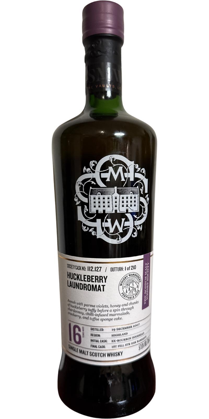 Inchmurrin 2007 SMWS 112.127 Huckleberry laundromat