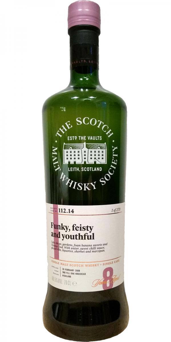 Inchmurrin 2008 SMWS 112.14 Funky, feisty and youthful