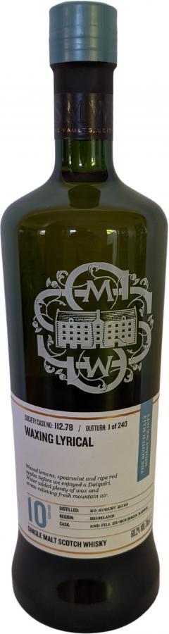 Inchmurrin 2010 SMWS 112.78 Waxing lyrical