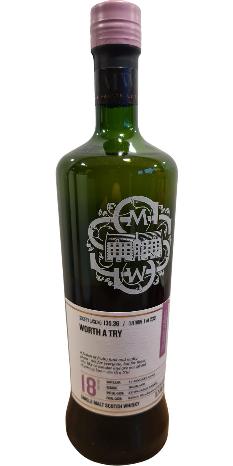 Loch Lomond 2003 SMWS 135.36 Worth a try