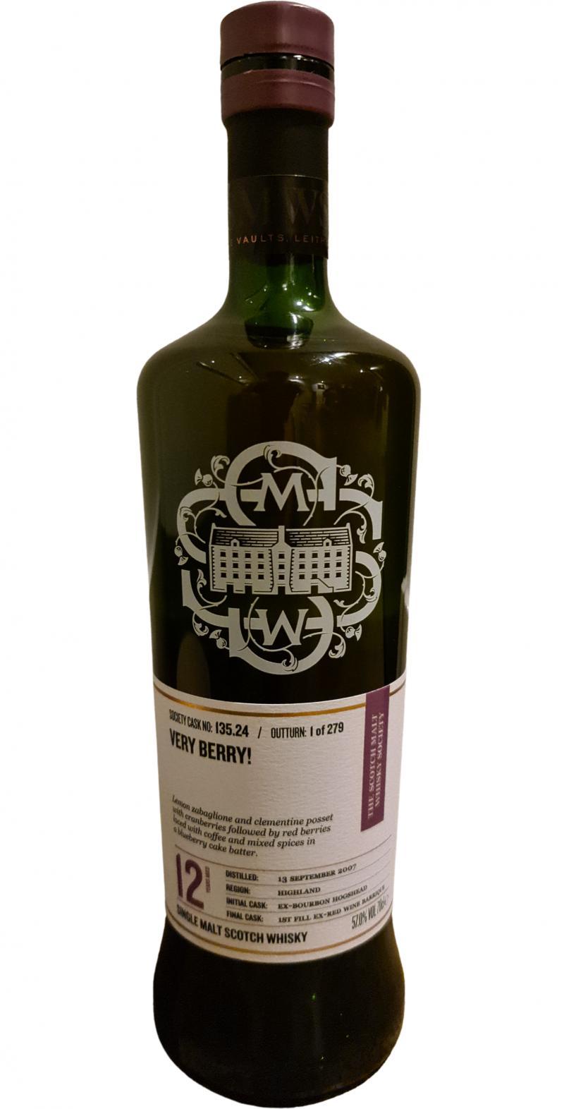 Loch Lomond 2007 SMWS 135.24 Very berry!