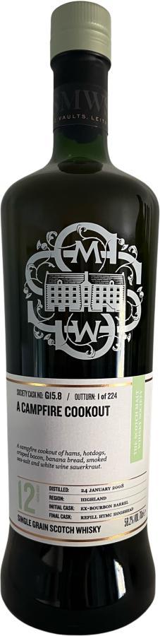 Loch Lomond 2008 SMWS G15.8 A campfire cookout