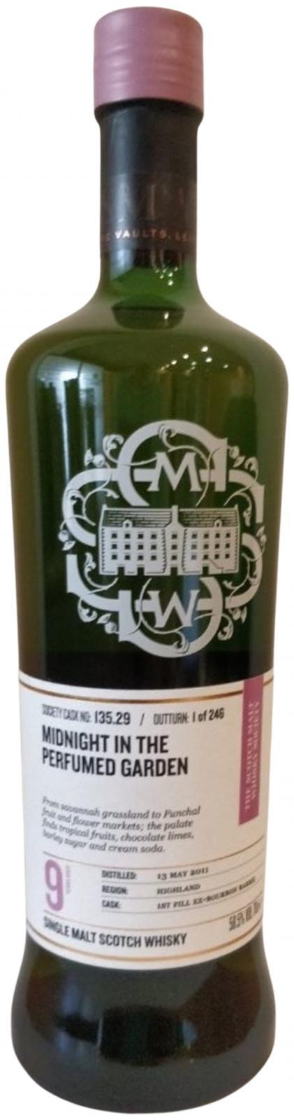 Loch Lomond 2011 SMWS 135.29 Midnight in the perfumed garden