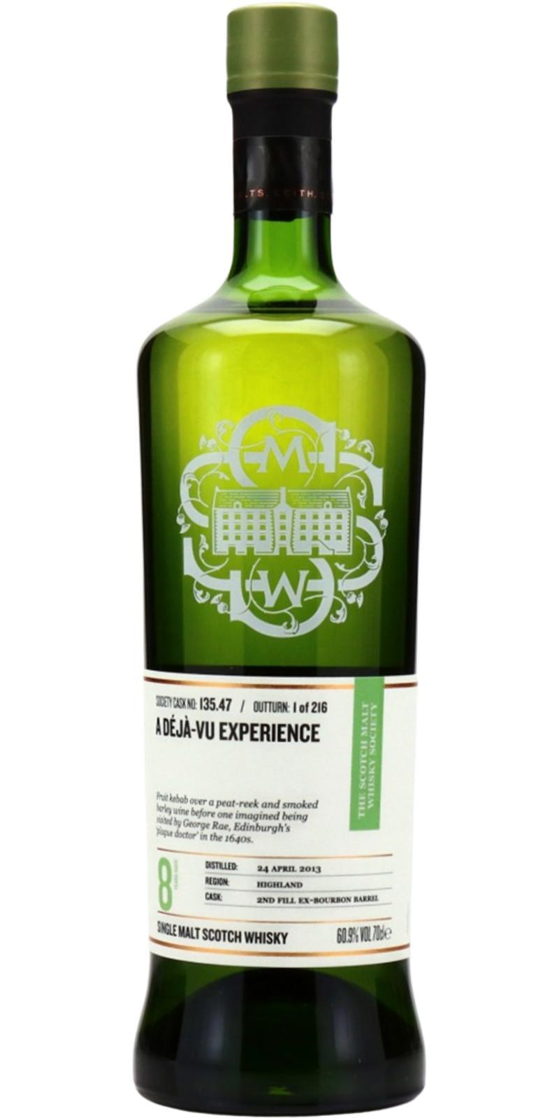 Loch Lomond 2013 SMWS 135.47 A déjà-vu experience
