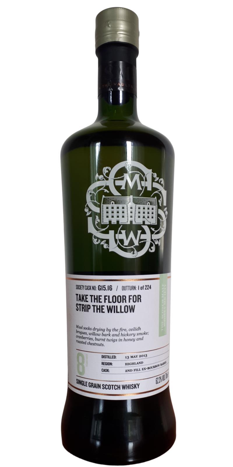 Loch Lomond 2013 SMWS G15.16 Take the floor for strip the willow