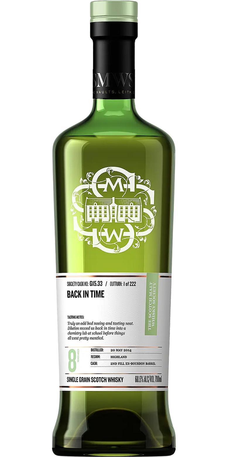 Loch Lomond 2014 SMWS G15.33 Back in time / Menthol gymnastics
