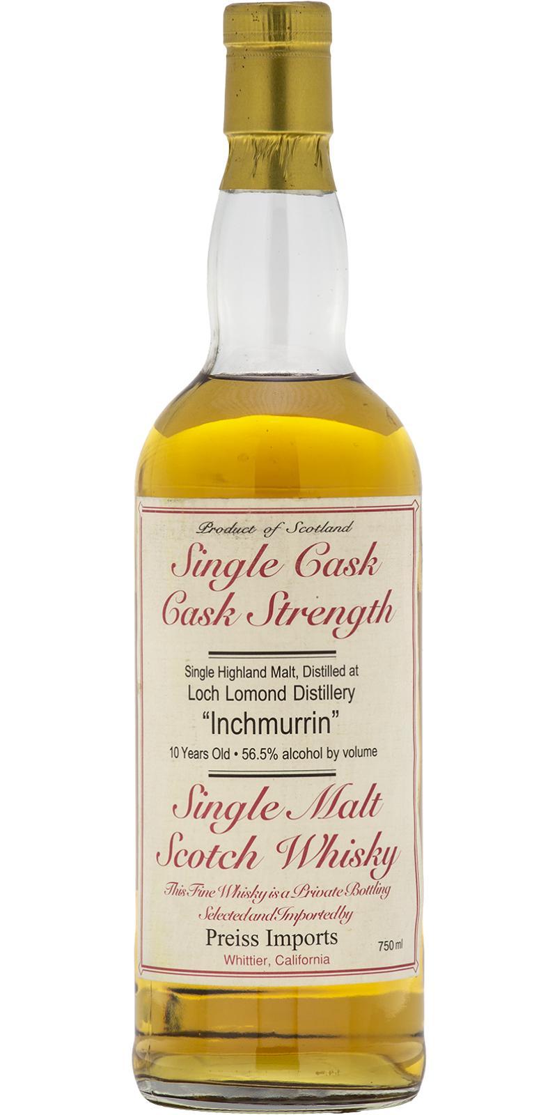 Inchmurrin 10-year-old UD Private Bottling