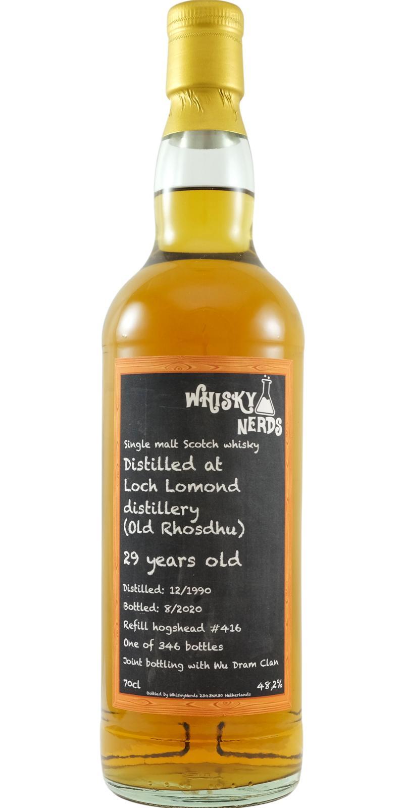 Old Rhosdhu 1990 WN Joint Bottling with Wu Dram Clan