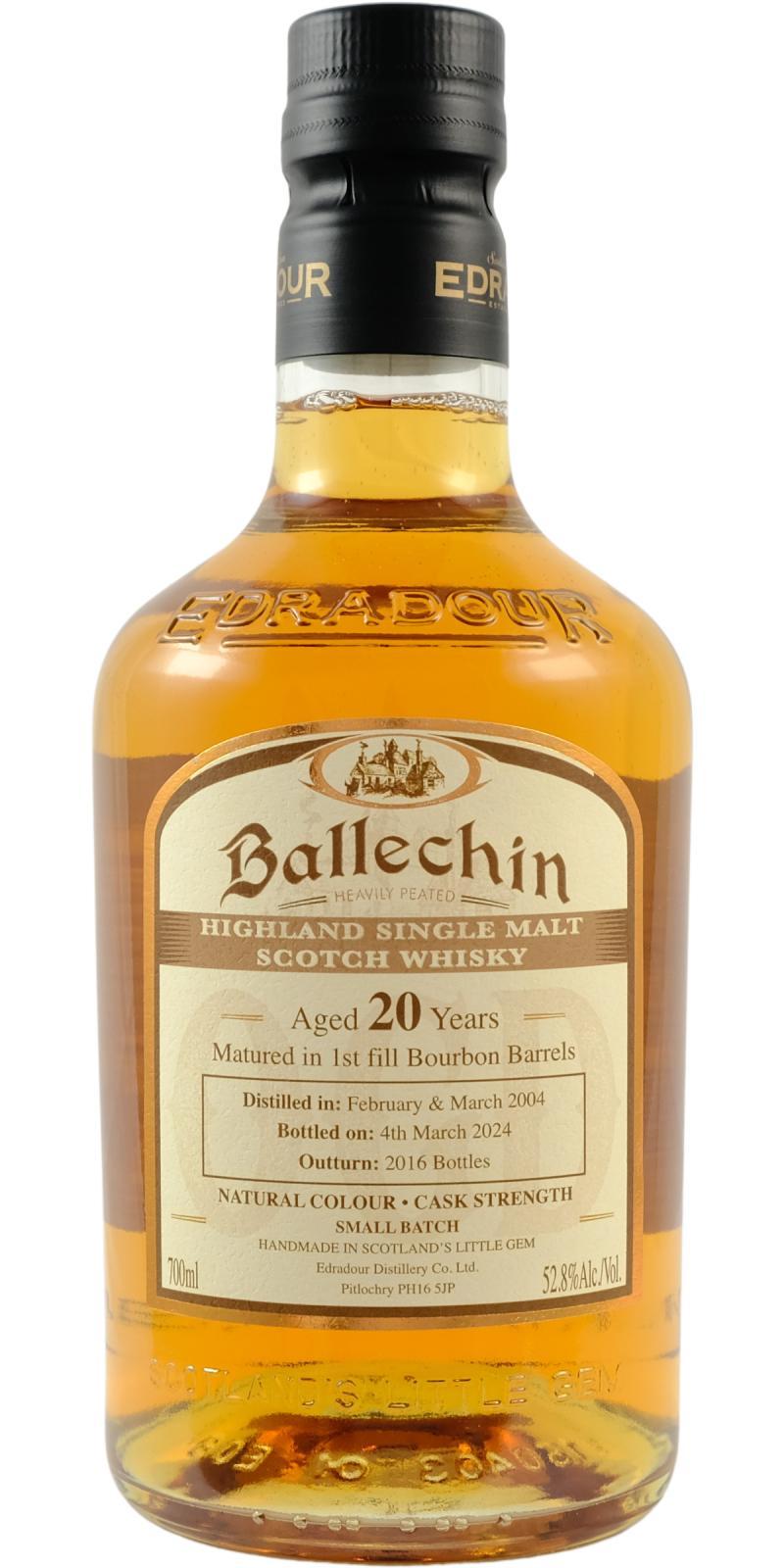 Ballechin 2004  Bourbon Cask Matured