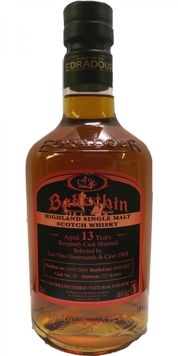 Ballechin 2004  Burgundy Cask Matured