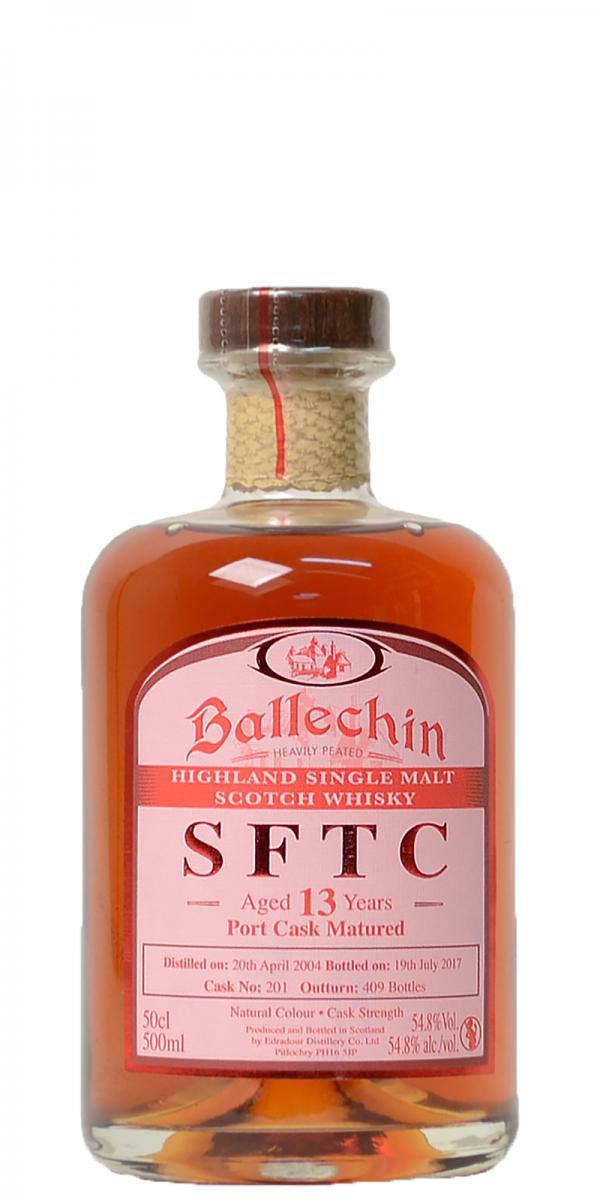 Ballechin 2004  SFTC - Port Cask Matured