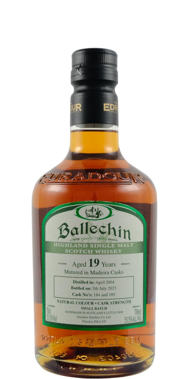 Ballechin 2004  Madeira Cask Matured