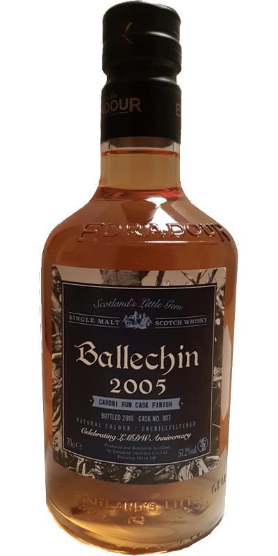 Ballechin 2005  Caroni Rum Cask Finish