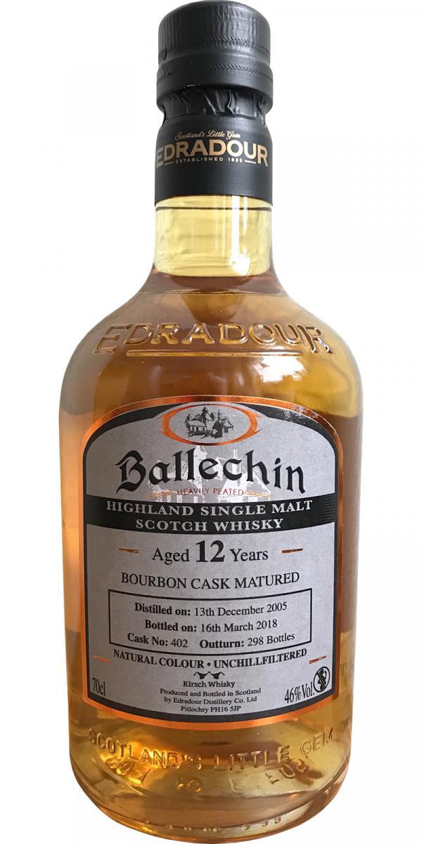 Ballechin 2005  Bourbon Cask Matured