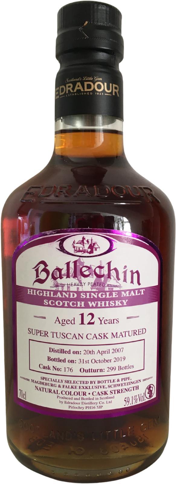 Ballechin 2007  Super Tuscan Cask Matured