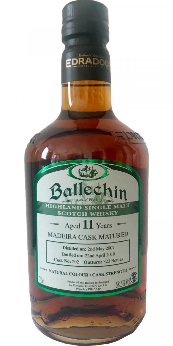 Ballechin 2007  Madeira Cask Matured